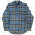 Vintage Ralph Lauren Teal Plaid Shirt Size Medium
