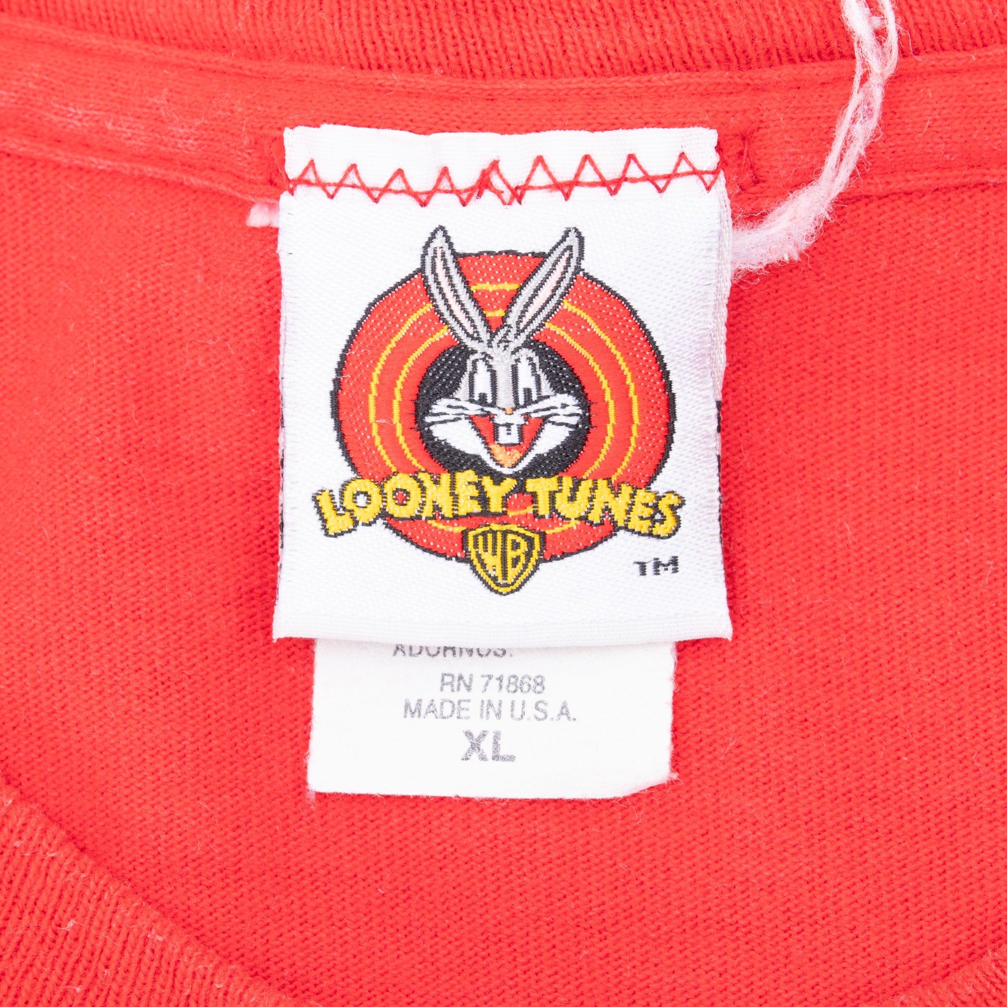 Vintage Looney Tunes Tweety Whats your problem Tee Shirt 1996 Size XL Made In USA with single stitch sleeves