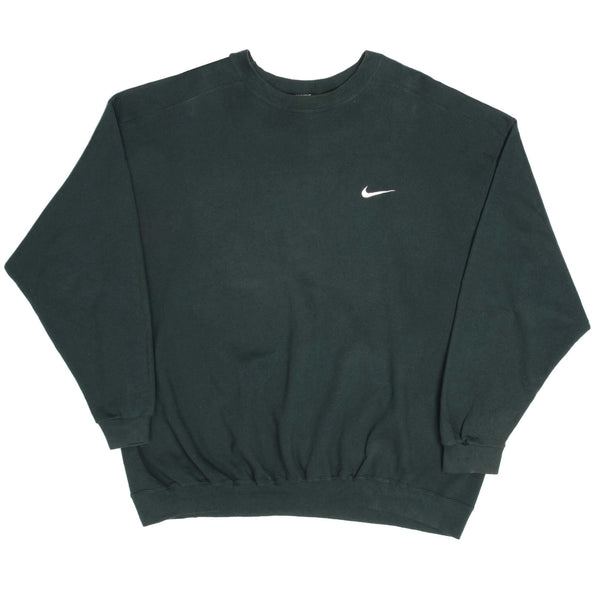 SUDADERA VINTAGE NIKE CLASSIC SWOOSH DE LOS AÑOS 90, TALLA 2XL, FABRICADA EN EE. UU.