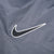 Vintage Nike Big Swoosh Dark Grey Hooded Windbreaker Jacket 2000S Size Large