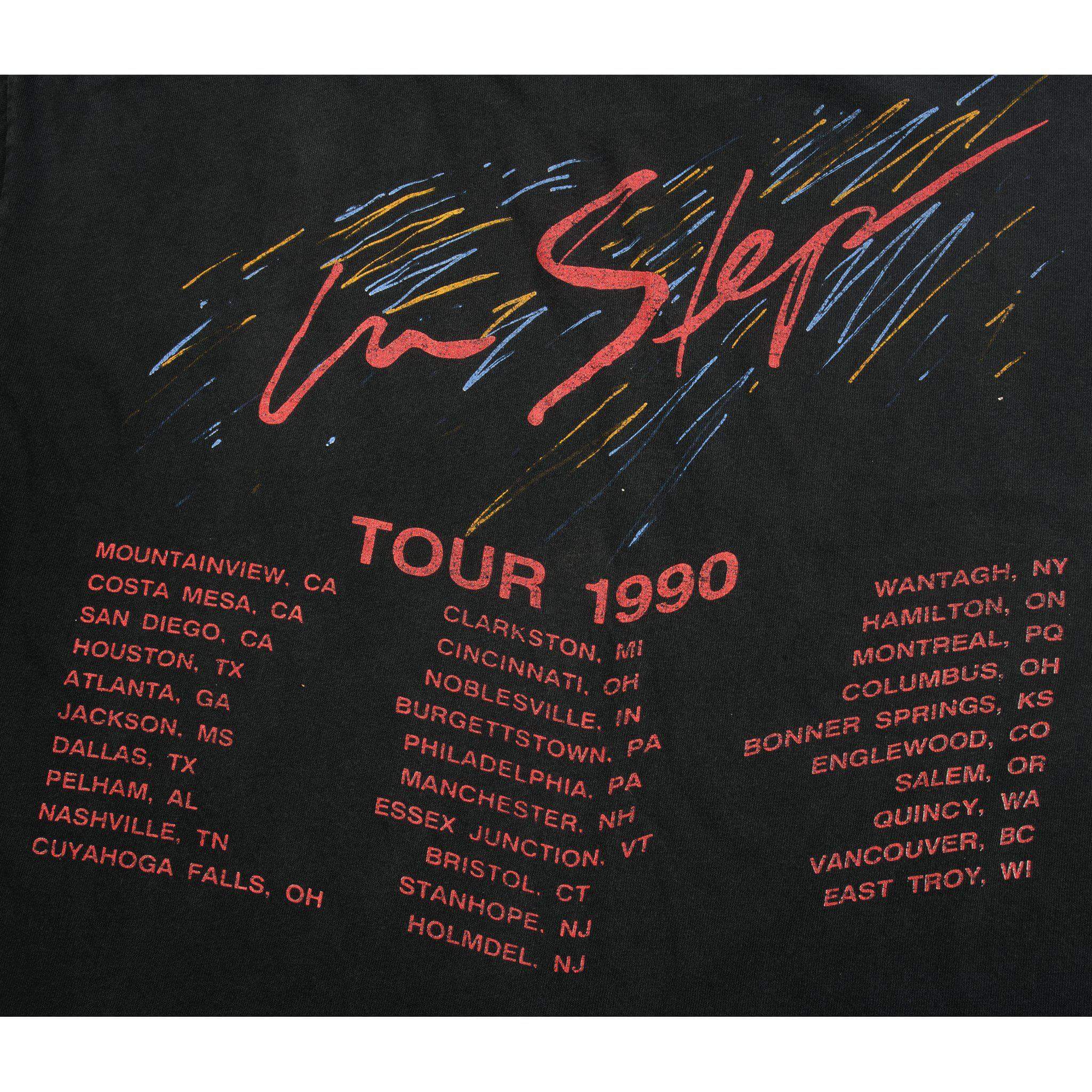 VINTAGE STEVIE RAY VAUGHAN AND DOUBLE TROUBLE TEE SHIRT 1990 SIZE XL MADE IN USA