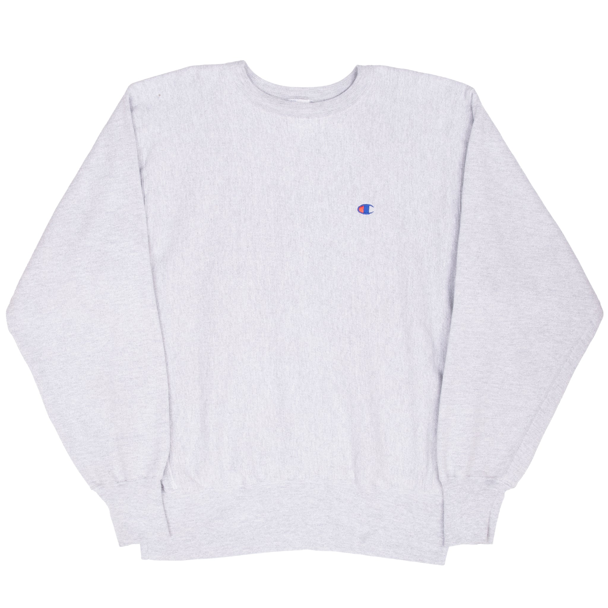 Vintage Champion Reverse Weave Grey Sweatshirt 1990S Size Large
