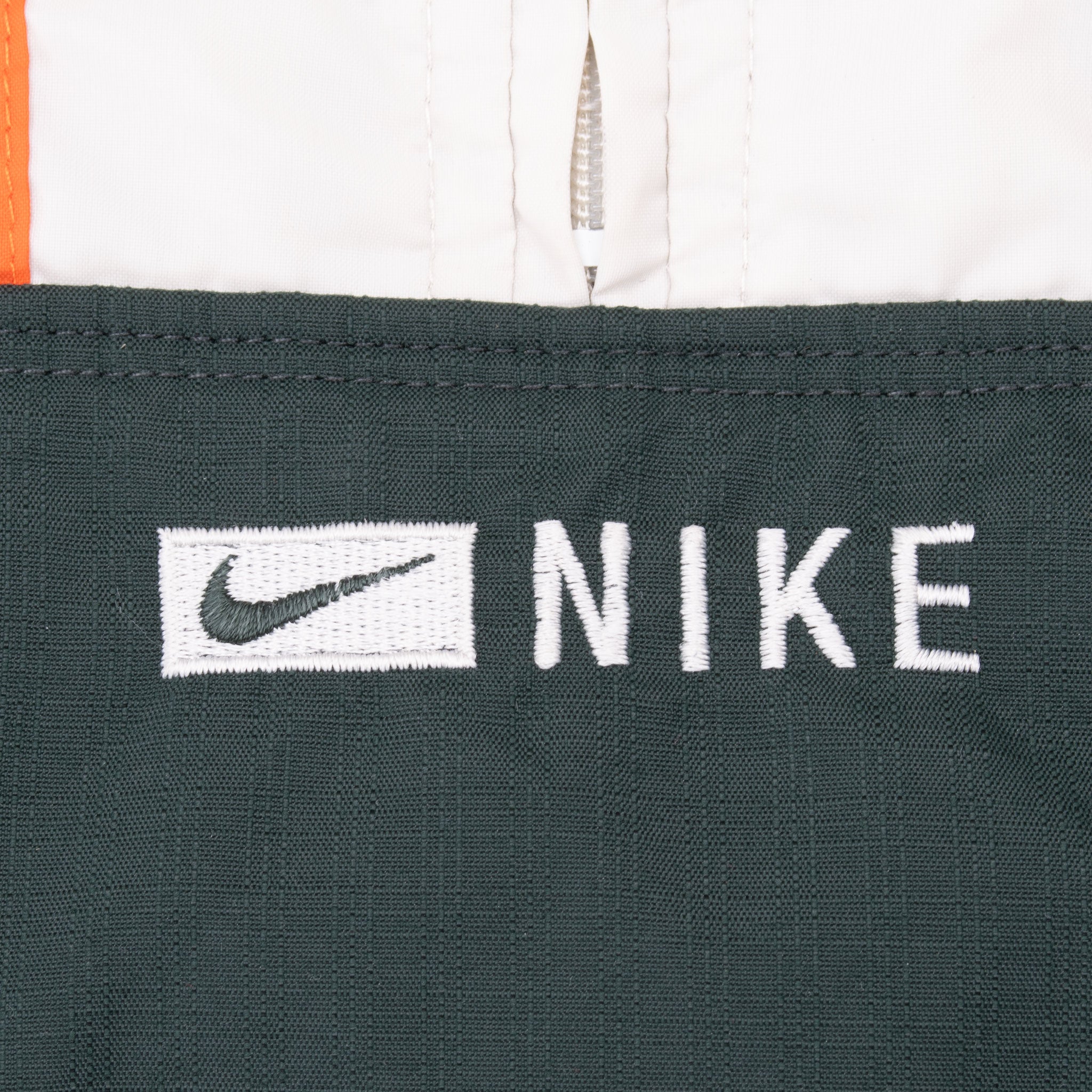 Vintage Nike Green Pullover Windbreaker Jacket 1990S Size Women Large