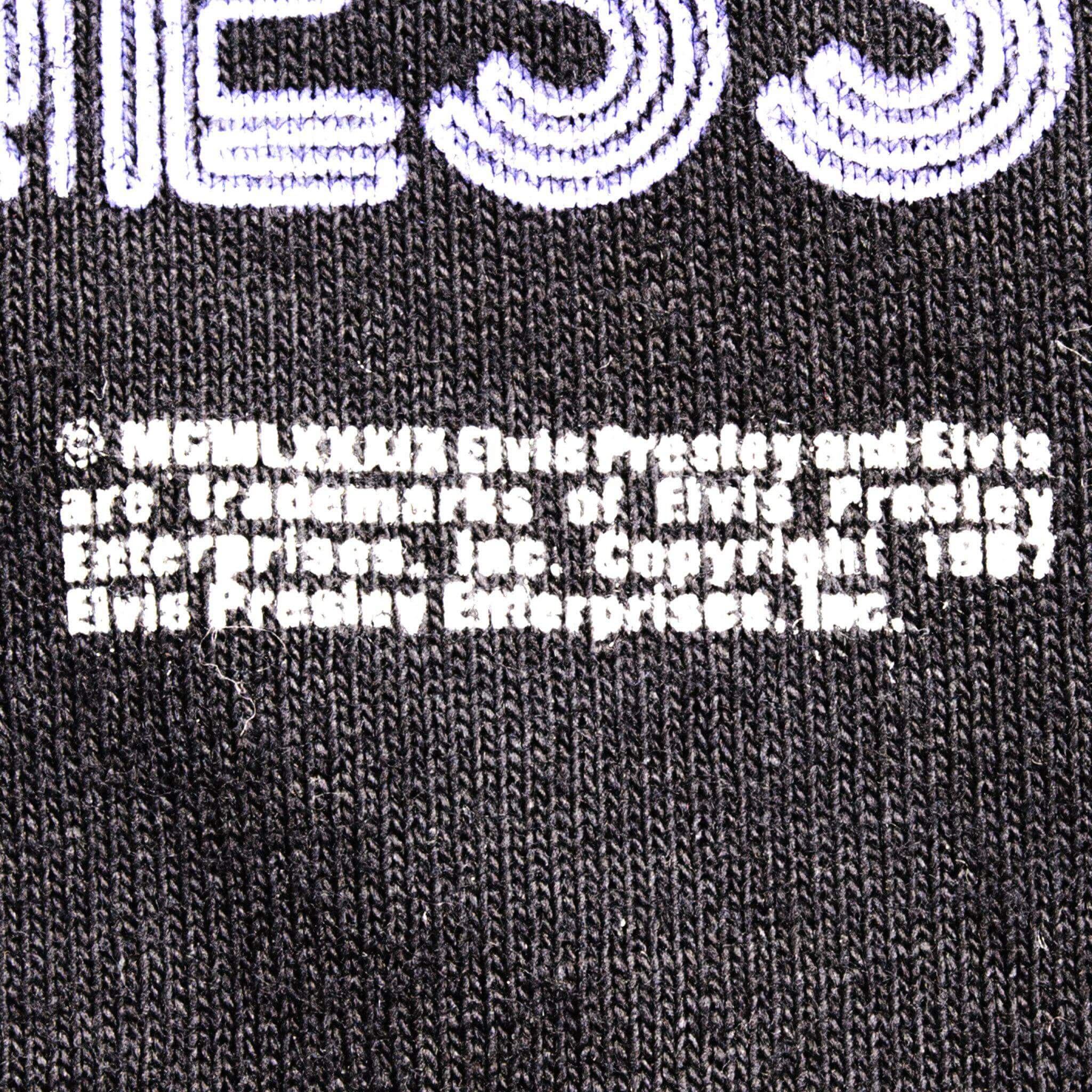 VINTAGE ELVIS PRESLEY TEE SHIRT 1987 SIZE XL MADE IN USA