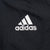 Vintage Adidas 3 Stripes Black Windbreaker Jacket 1990S Size Xl