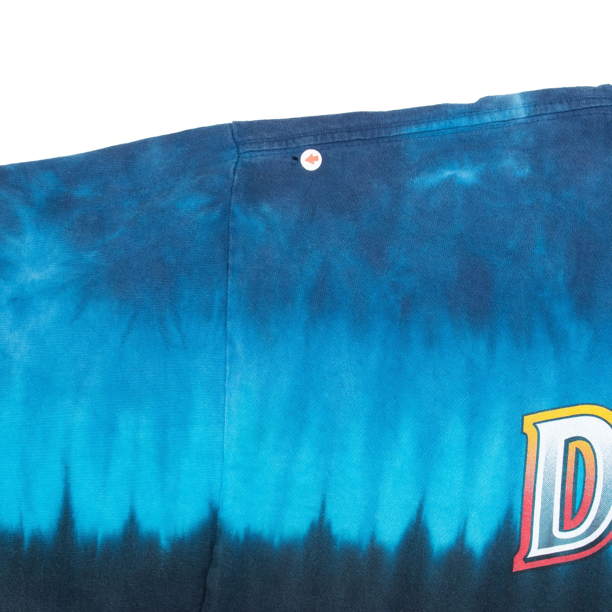 Vintage Harley Davidson Daytona Beach 2000 Tie Dye Tee Shirt With SIngle Stitch Sleeves Size Large Made In Usa