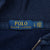 VINTAGE RALPH LAUREN ZIP UP NAVY BLUE HOODIE SWEATSHIRT LARGE