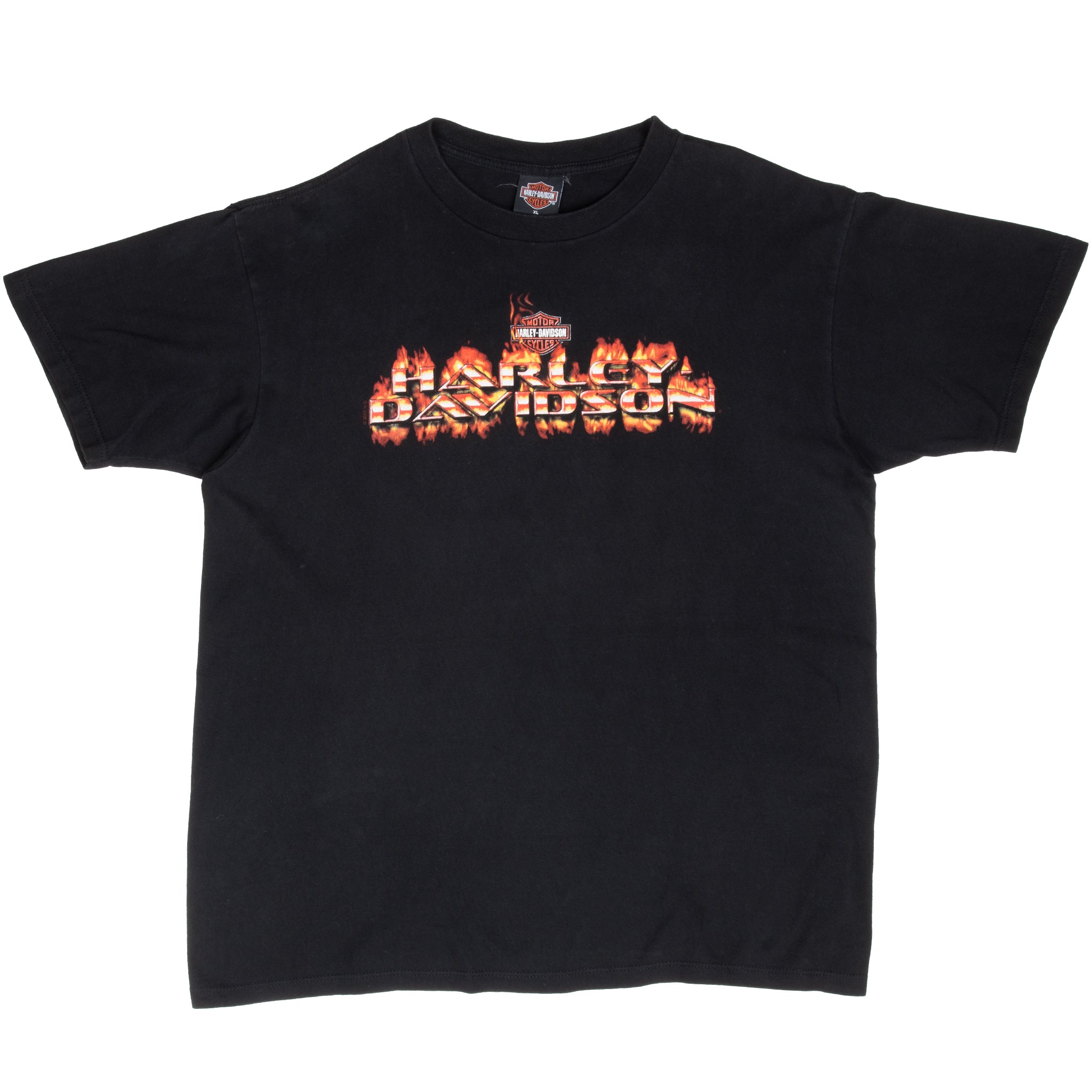 Vintage Harley Davidson Virginia Beach Tee Shirt Size XL 2001 Made In Usa
