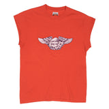 Vintage Harley Davidson I Make The Eagle Fly Hanes Tank Top Tee Shirt 1980s Size Large Made In USA With Single Stitch Sleeves