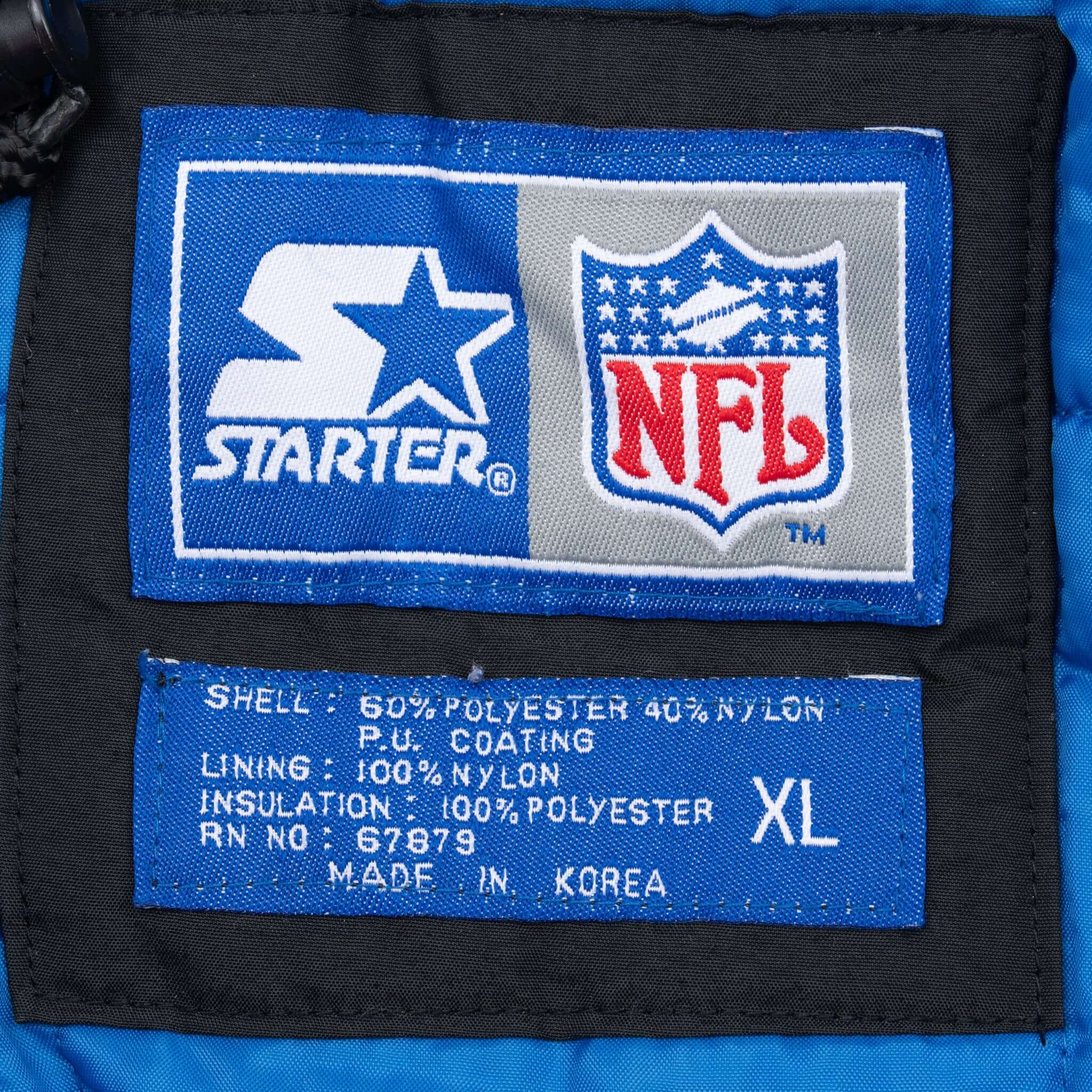 Vintage Nfl New York Giants Starter Windbreaker Jacket 1990S Size XL