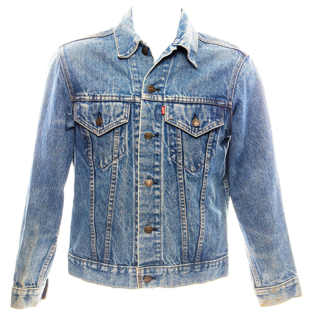 VINTAGE LEVIS JACKET SINGLE STITCH SIZE 36 MADE IN USA