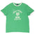 Vintage Ralph Lauren Polo Sport Athletics Green Ringer Tee Shirt 1990S Size Medium