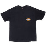 Vintage Harley Davidson Black Hill Rally 1994 South Dakota Tee Shirt With Single Stitch Made In Usa Size Large