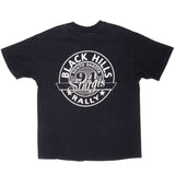 Vintage Harley Davidson Black Hill Rally 1994 South Dakota Tee Shirt With Single Stitch Made In Usa Size Large