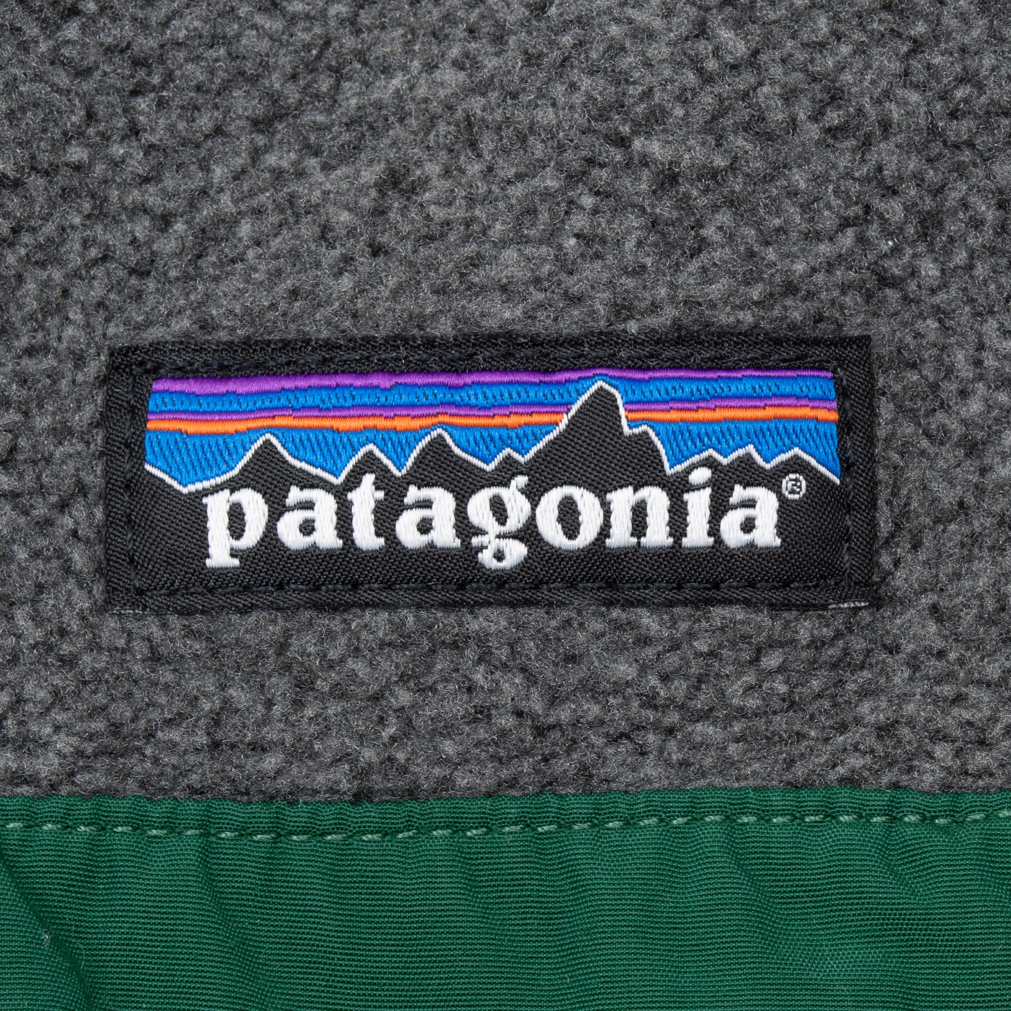 VINTAGE PATAGONIA DARK GREY SNAP T PULLOVER FLEECE JACKET 2015 XL