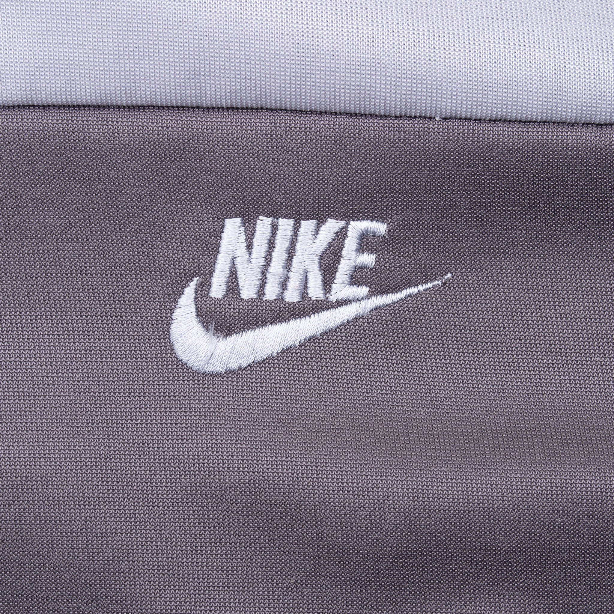 Vintage Nike Swoosh Grey Tracksuit Jacket Early 1980S Size Large