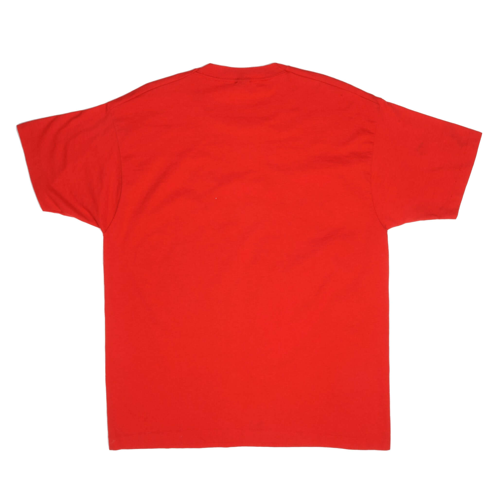 Vintage Red NBA Chicago Bulls 1991 1992 1993 World Champs Tee Shirt Size XL Made In USA With Single Stitch Sleeves