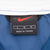 VINTAGE NIKE CENTER SWOOSH BLUE WINDBREAKER PULLOVER JACKET 1990S LARGE