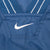 VINTAGE NIKE CENTER SWOOSH BLUE WINDBREAKER PULLOVER JACKET 1990S LARGE