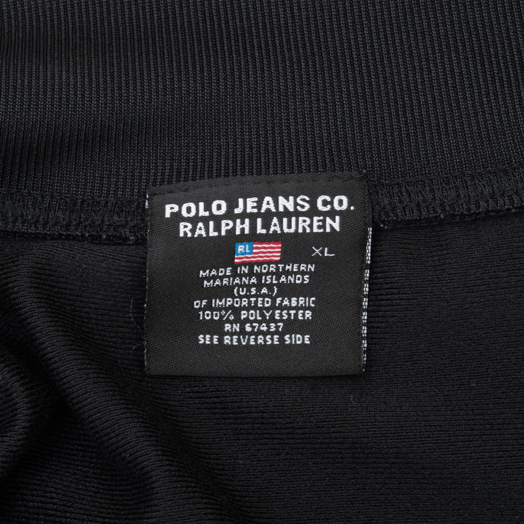 Vintage Ralph Lauren Polo Jeans Track Suit Jacket 1990S Size XL Made In Usa