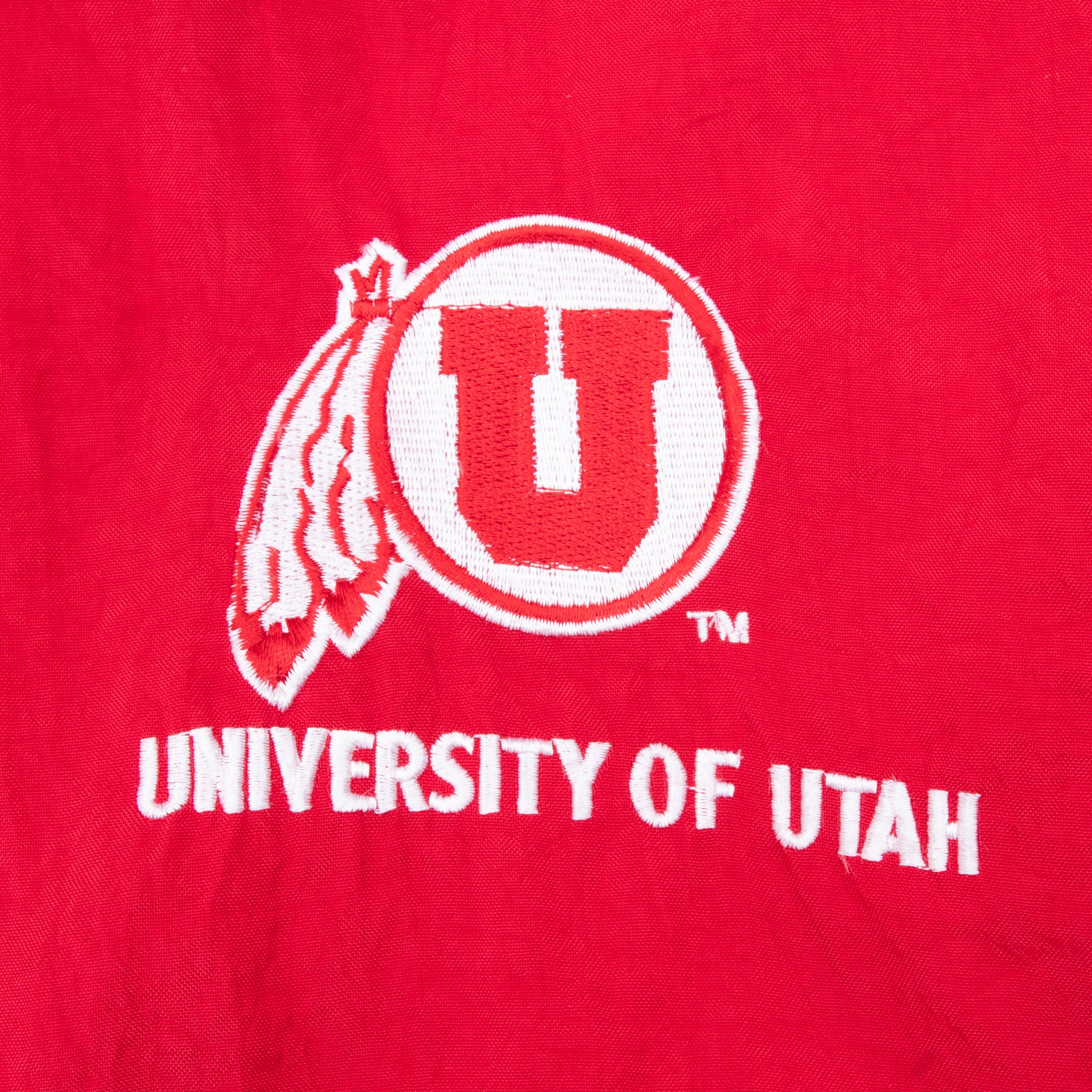 Vintage Ncaa University Of Utah 1990S Heavy Windbreaker Starter Jacket Size XL