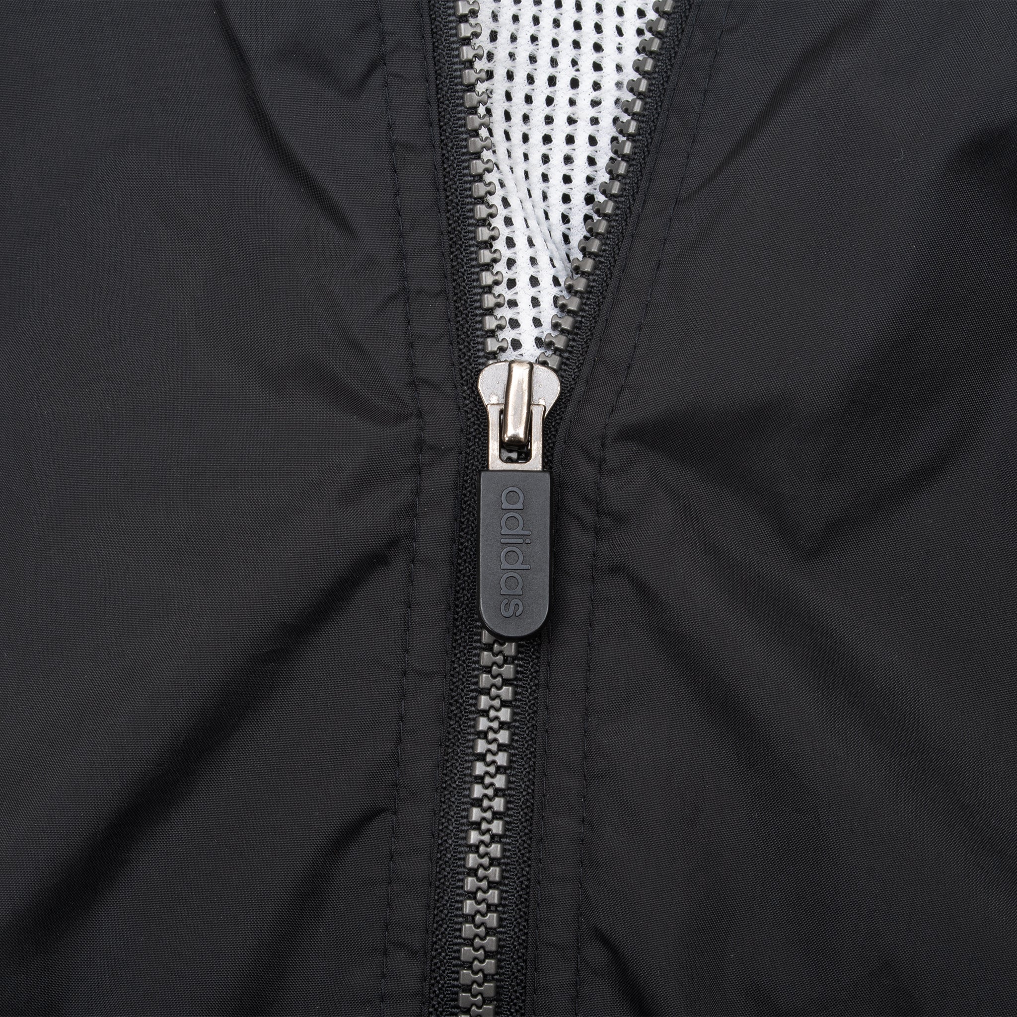 Vintage Adidas Black Windbreaker Jacket 1990S Size Medium