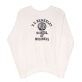 Vintage Uc Berkeley School Of Business Sweatshirt 1980S Size Large Made In Usa