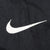 VINTAGE NIKE CLASSIC SWOOSH BLACK HOODED WINDBREAKER JACKET 1990S XL