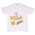 Vintage UCLA University of California Los Angeles Bruins Tee Shirt 1990S Size Large Made In USA With Single Stitch Sleeves