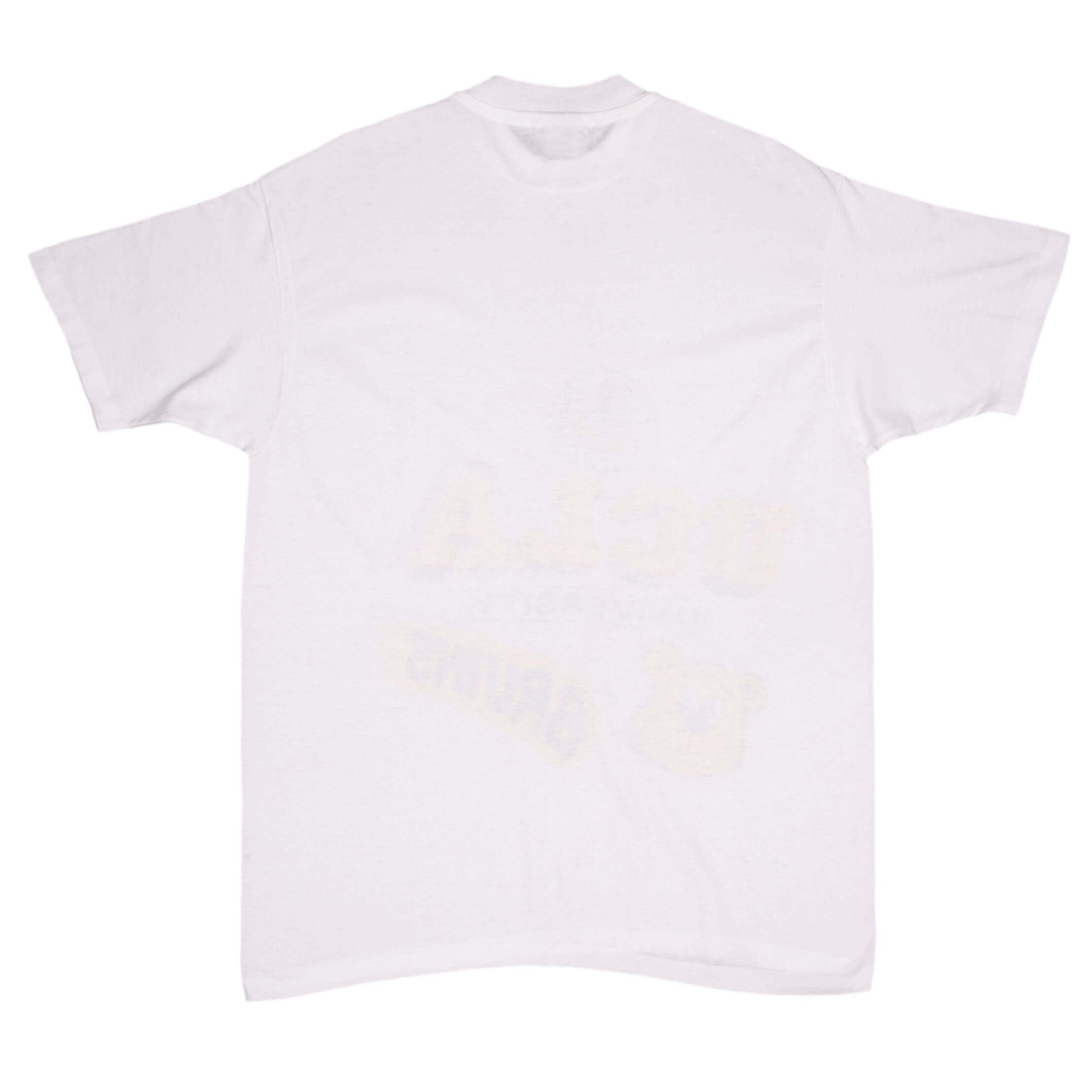 Vintage UCLA University of California Los Angeles Bruins Tee Shirt 1990S Size Large Made In USA With Single Stitch Sleeves