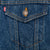 Vintage Levis Indigo Blue Blanket Lined Jacket 70506-0316 Size 44 1980S Made In Usa

