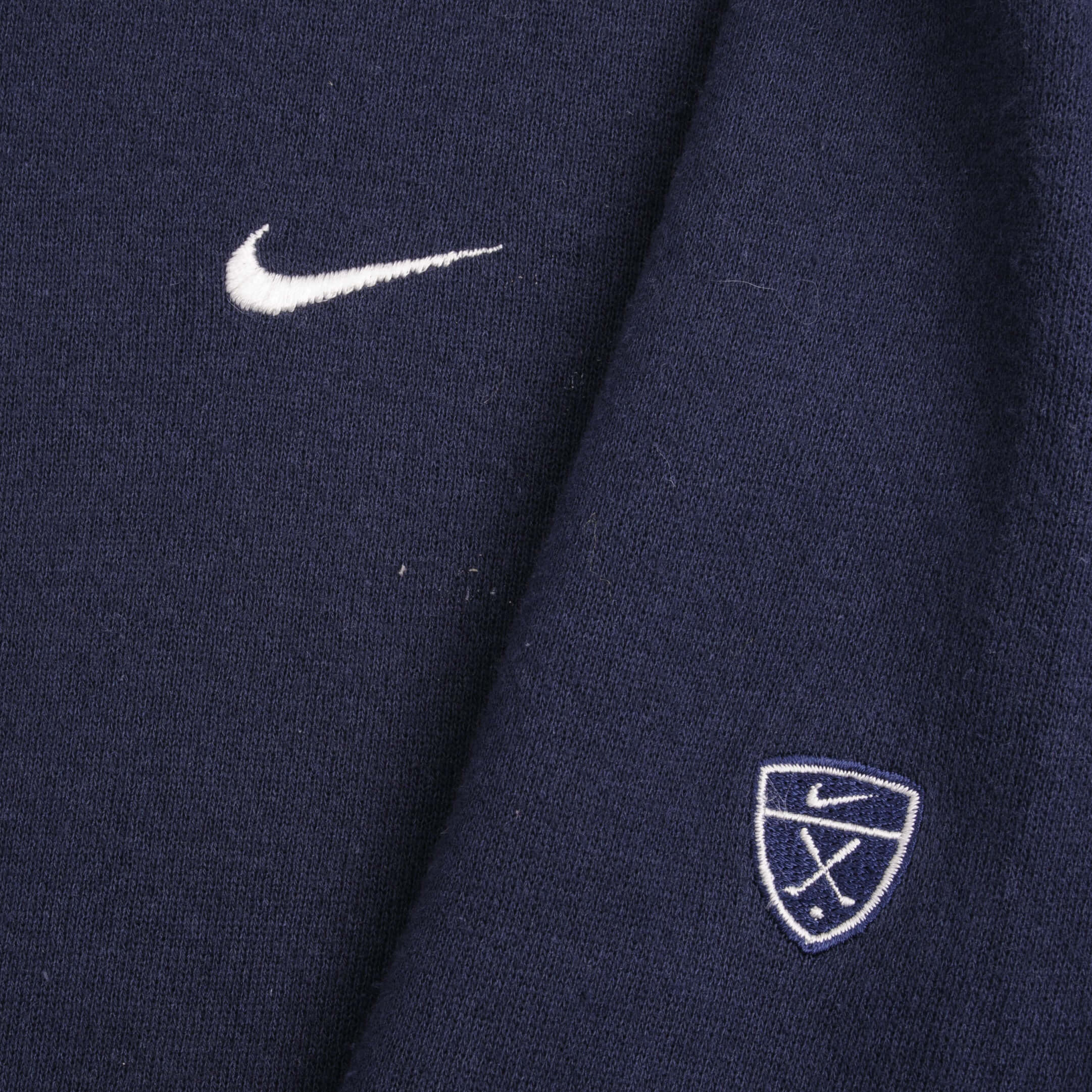 Vintage Nike Golf Classic Swoosh Navy Blue Sweatshirt 2000S Size Large