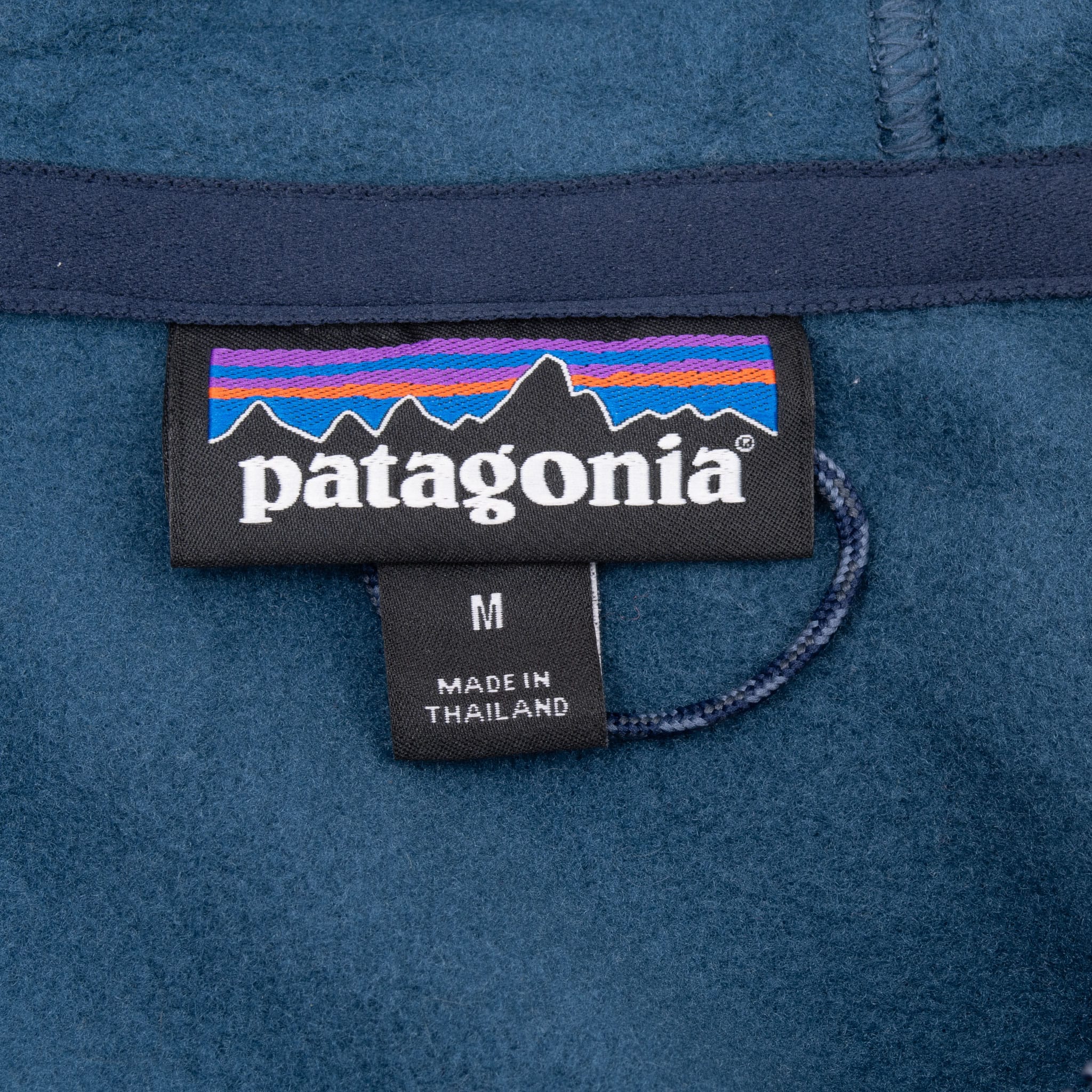VINTAGE PATAGONIA TIDEPOOL BLUE MICRODINI HOODY FLEECE JACKET 2022 MEDIUM