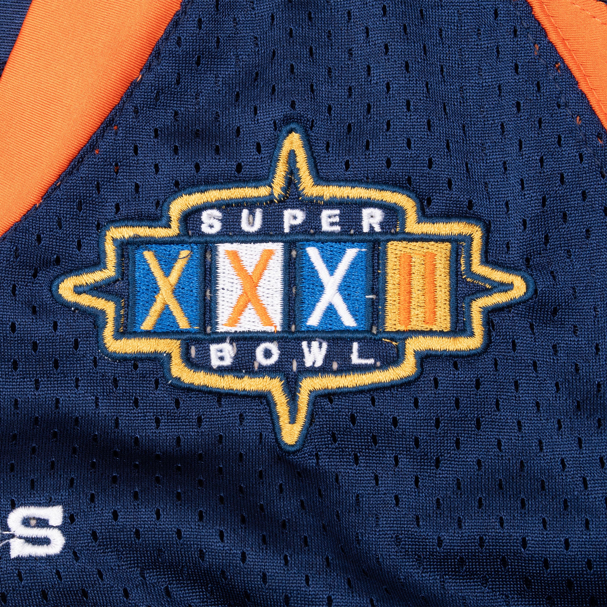 Vintage Nfl Denver Broncos Elway #7 Super Bowl XXXII Mitchell&amp;Ness Jersey 1994 Size 48