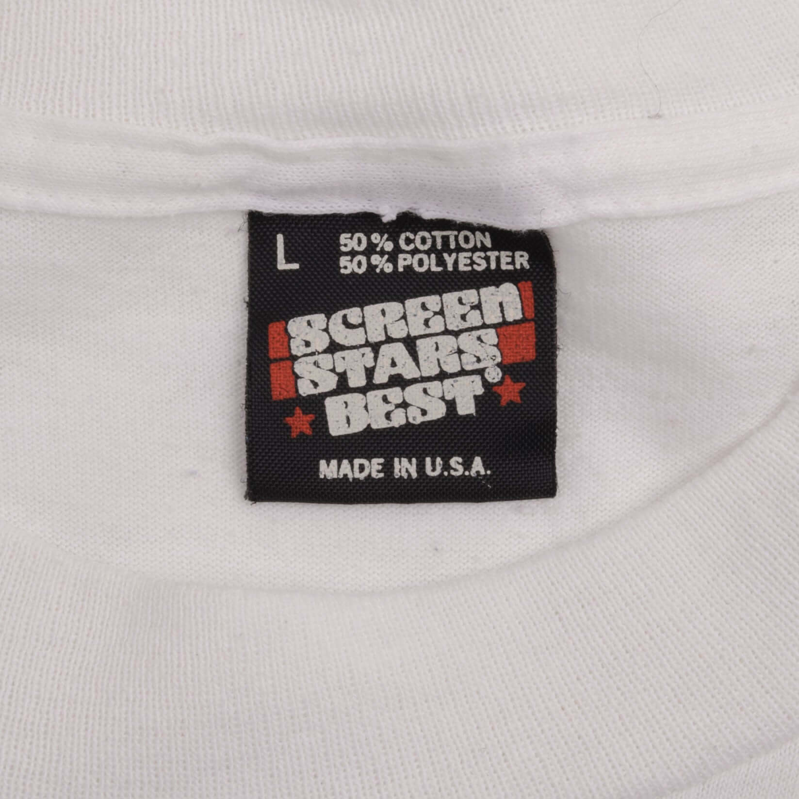 Vintage Louisville Cardinals Football Tee Shirt 1987 Size Large Made In USA With Single Stitch Sleeves.