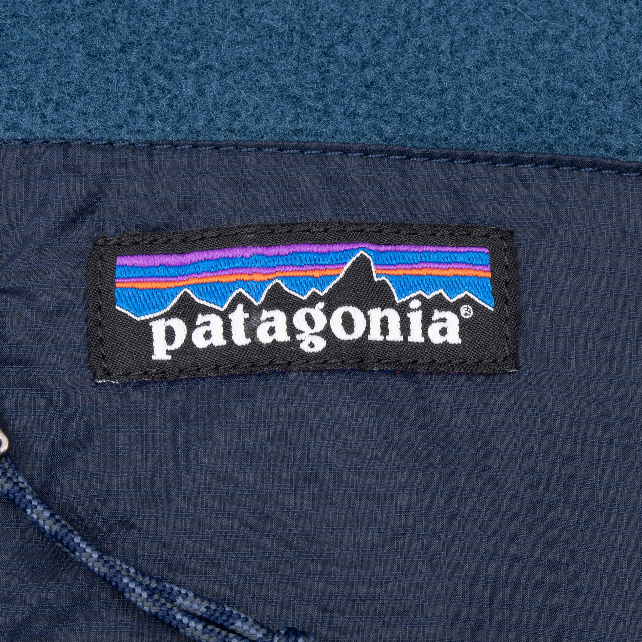 VINTAGE PATAGONIA TIDEPOOL BLUE MICRODINI HOODY FLEECE JACKET 2022 MEDIUM