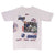 Vintage Nfl New York Giants All Over Print 1994 Tee Shirt Medium Made In USA With Single Stitch Sleeves