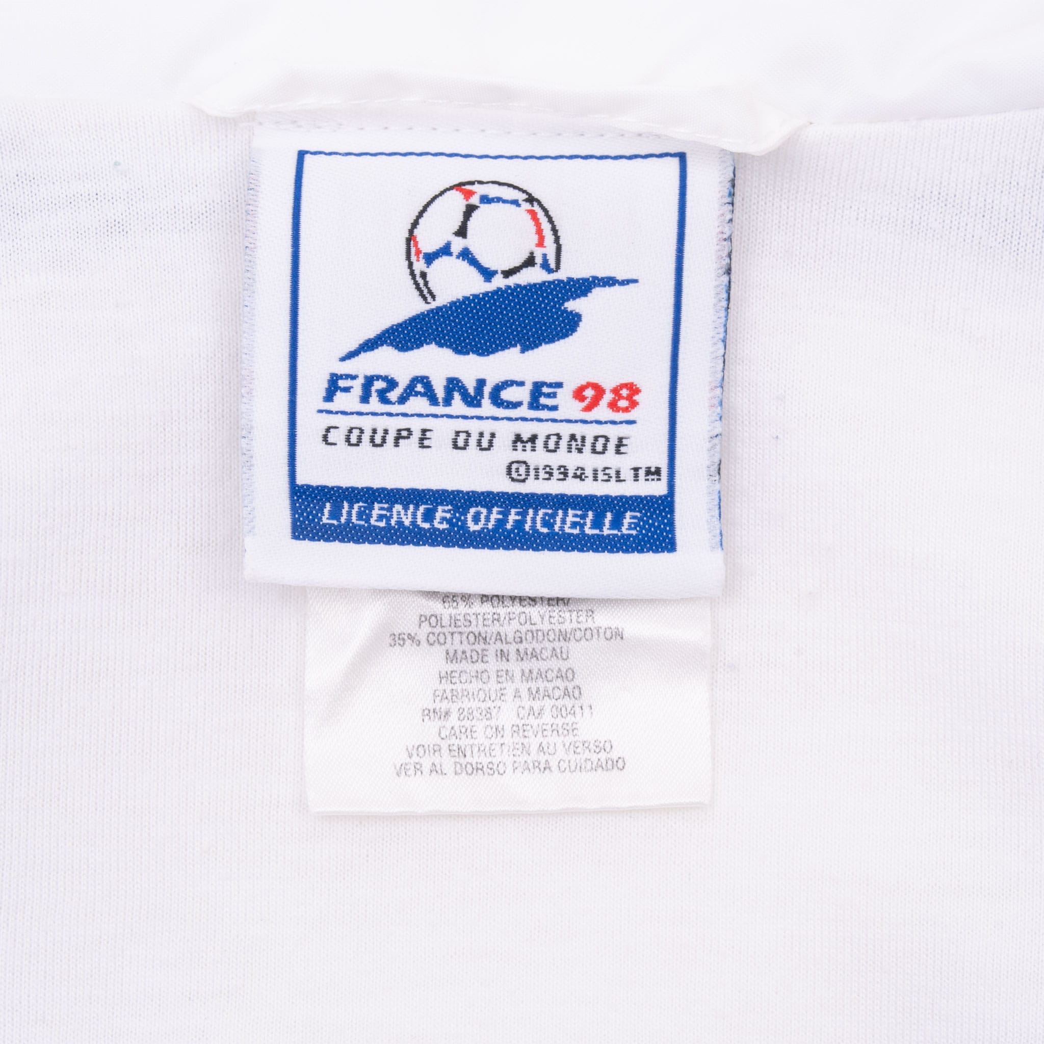 VINTAGE SOCCER WORLD CUP FRANCE 1998 TEAM USA WINDBREAKER JACKET MEDIUM