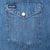 Vintage Wrangler Blue Pear Button Denim Shirt 1980S Size 17 X 34 Made In Usa