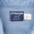 Vintage Wrangler Pear Button Blue Shirt 1980S Size 16 X 35 Made In Usa