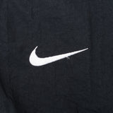 Vintage Nike Classic Swoosh Black Pullover Windbreaker Jacket 1990S Large