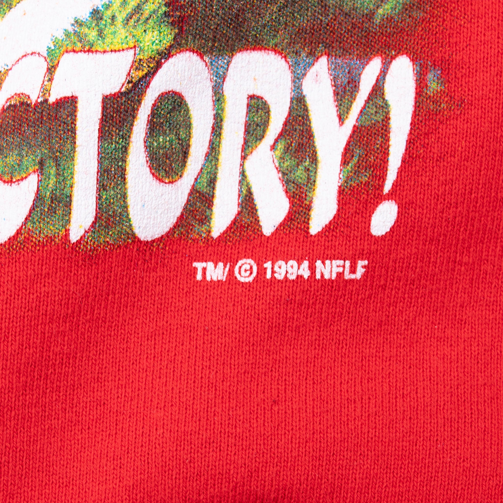 Vintage Nfl San Francisco 49Ers Pirate 1994 Sweatshirt Size Medium Made In Usa