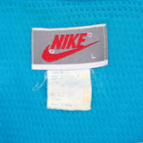 Vintage Nike Blue Windbreaker Hooded Jacket Late 1980S Size Large