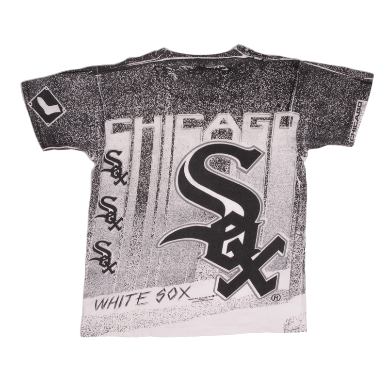 Sports / College Vintage All Over Print MLB Chicago White Sox Tee Shirt 1991 Medium Made USA