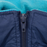 Vintage Nike Blue Windbreaker Hooded Jacket Late 1980S Size Large