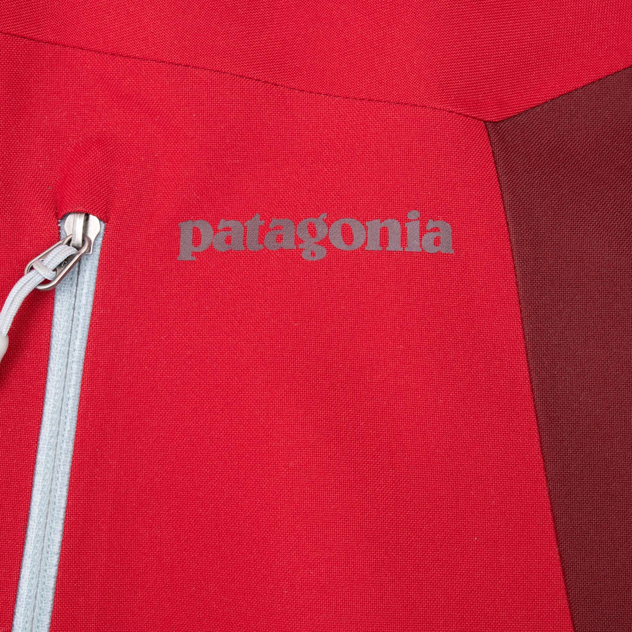 Vintage Patagonia Powder Bowl Red Ski Hooded Jacket Size Medium 2000S