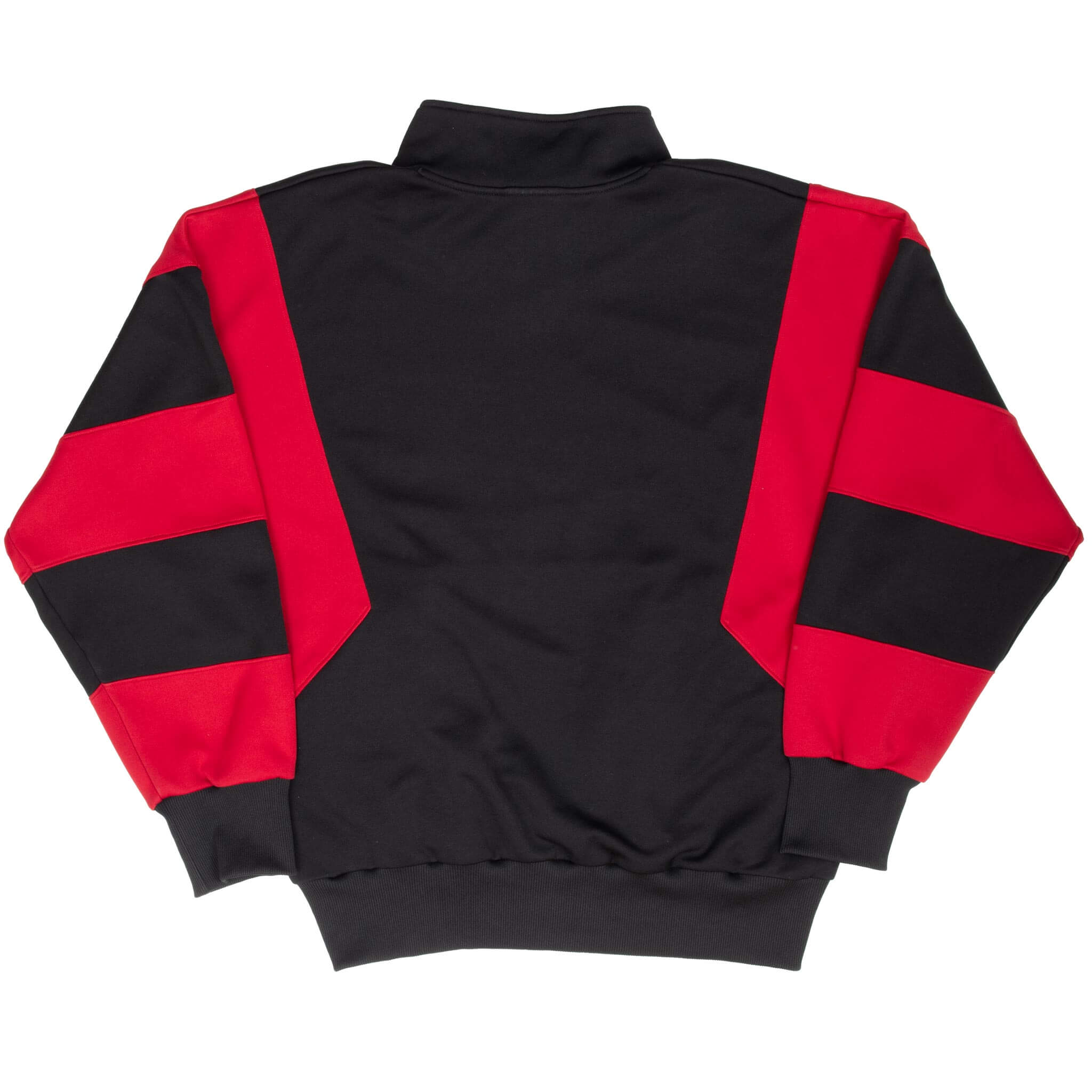 Vintage Adidas Equipment Black And Red Pullover Track Jacket 1990S Size Large