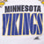 VINTAGE NFL MINNESOTA VIKINGS ALL OVER PRINT TEE SHIRT 1990S XL MADE IN USA