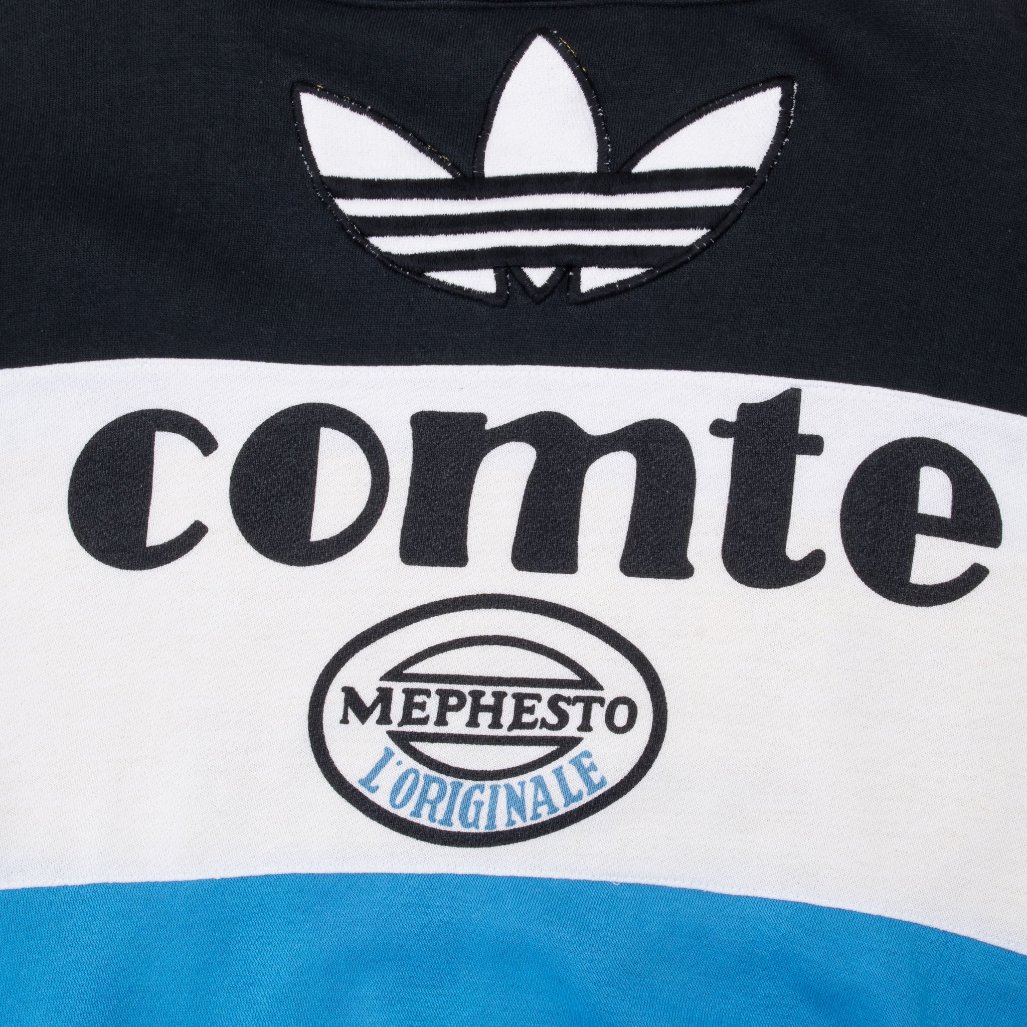 Vintage Adidas 125Km Tour Comte Gears Mephesto Sweatshirt Size XL 1980S
