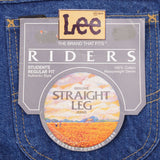 Vintage Lee Riders Straight Leg Jeans Size 30X34 W30 L34 Made In Usa Deadstock  Size on Tag 30X34